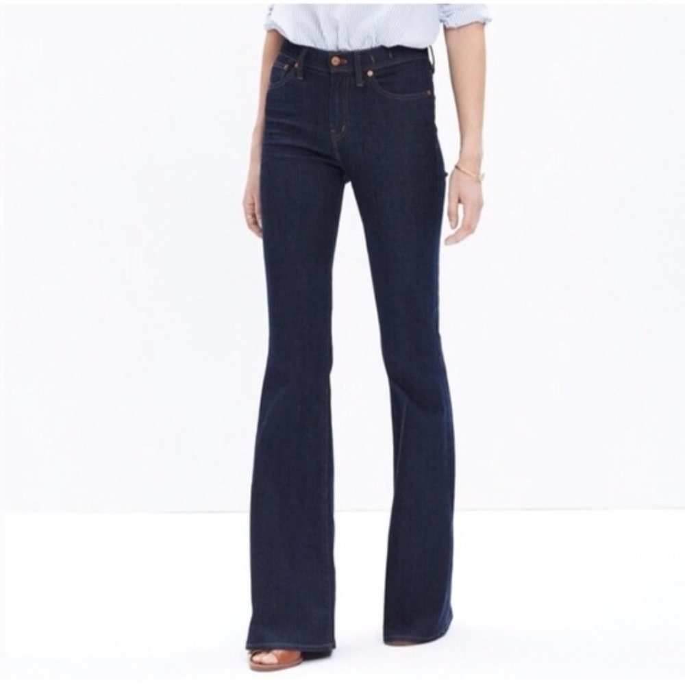 Madewell Flea Market Flare High Rise Jeans 26
